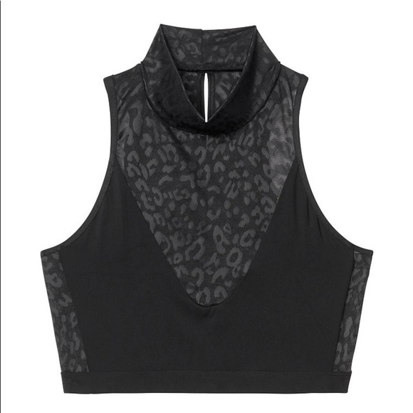 Victoria’s Secret Mock Neck Crop Top size XS New With Tags - Picture 7 of 12